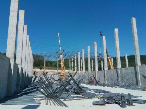 白银料棚网架加工厂家